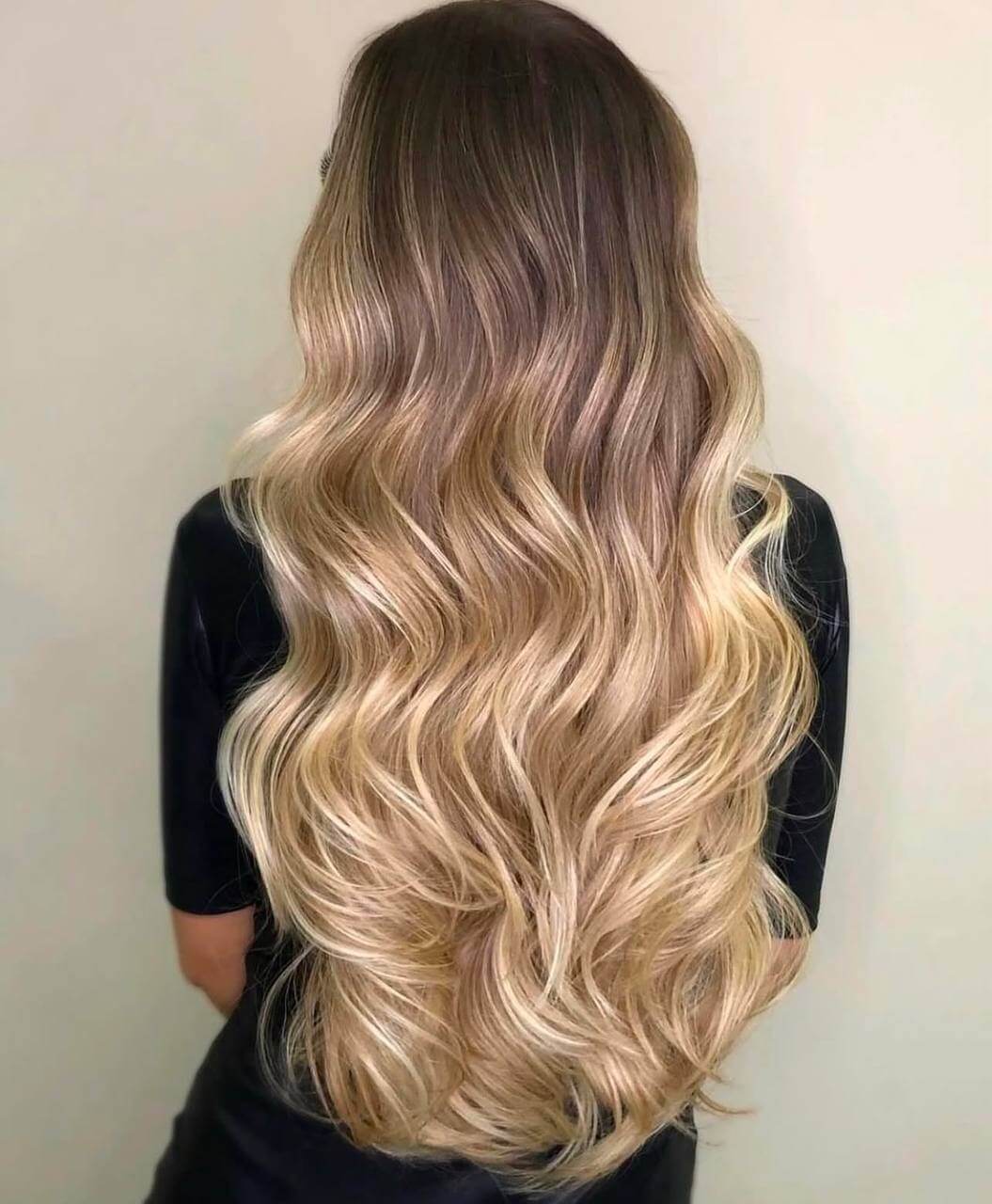 Hair root color touch-up at SALAZA